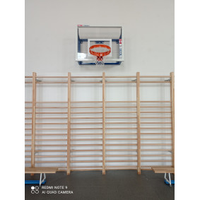 The gymnastic wallbar, single 90x250cm 2