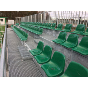 The seat for tribunes omega hb with steel construction 2