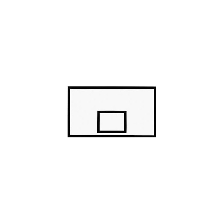The basketball backboard 105x180cm, professional epoxide board with no frame