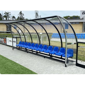 The team shelter for football players, ALFA standard 2