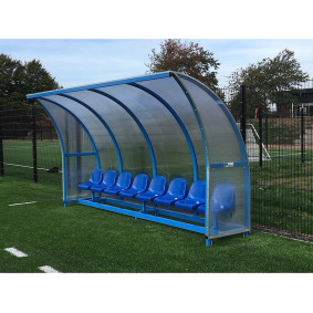 The team shelter for football players, ALFA light 2