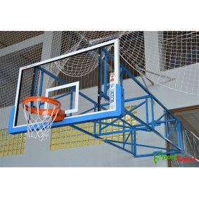 The basketball construction with electric raised, backboard projection 400 - 550 cm 2