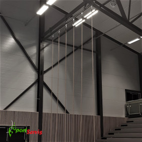 The gymnastic rail for ropes, ladder and rings, length 3m