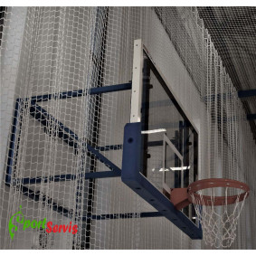 The basketball construction, backboard projection up to 120cm