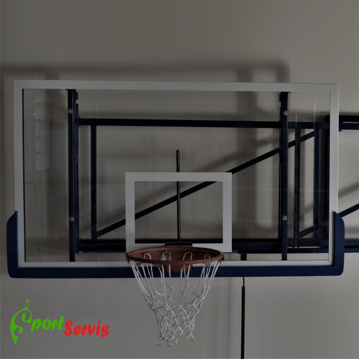 The basketball backboard 105x180cm, professional acrylic glass 10mm