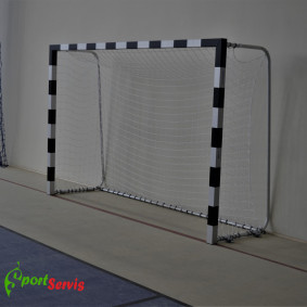 The handball goal, steel with dimensions 3x2m 2