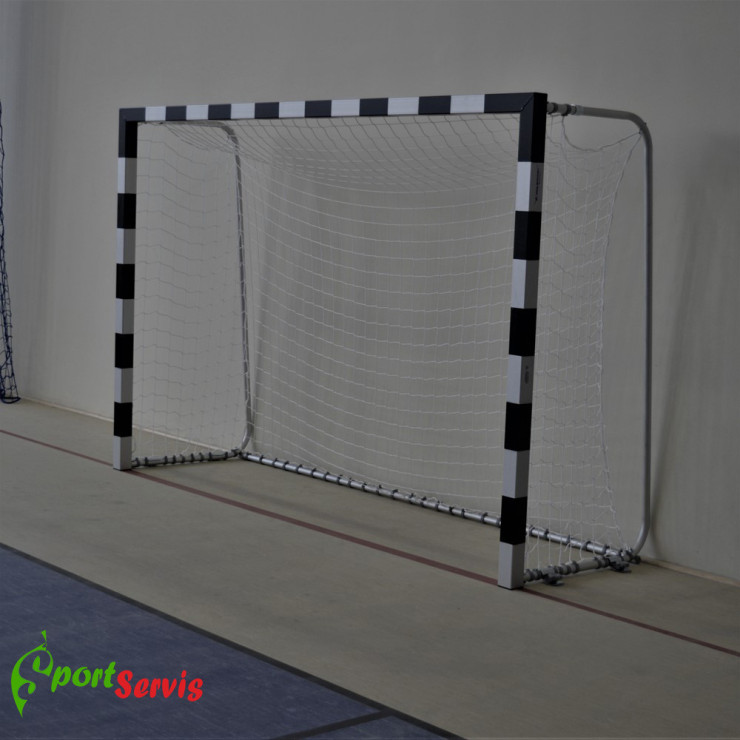 The handball goal, steel with dimensions 3x2m