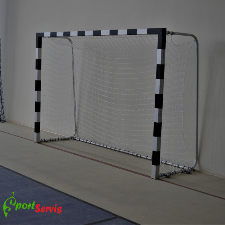 The handball goal, steel with dimensions 3x2m