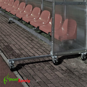 The portable trolleys for team shelters