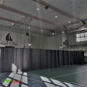 The dividing curtain material, visible or not visible with net 2