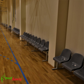 The bench construction with sport seats 2