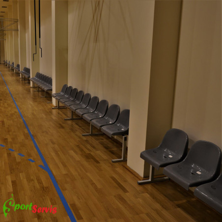 The bench construction with sport seats