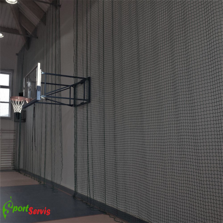 The protection net polypropylene, 50x50mm and 3mm thick