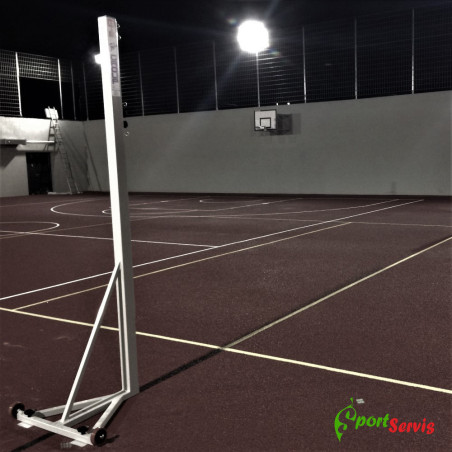 The volleyball posts, tournament on frame