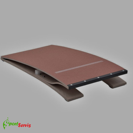 Gymnastic springboard, standard