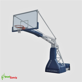 Basketbal backstop HYDRO, portable with projection 325cm, fiba