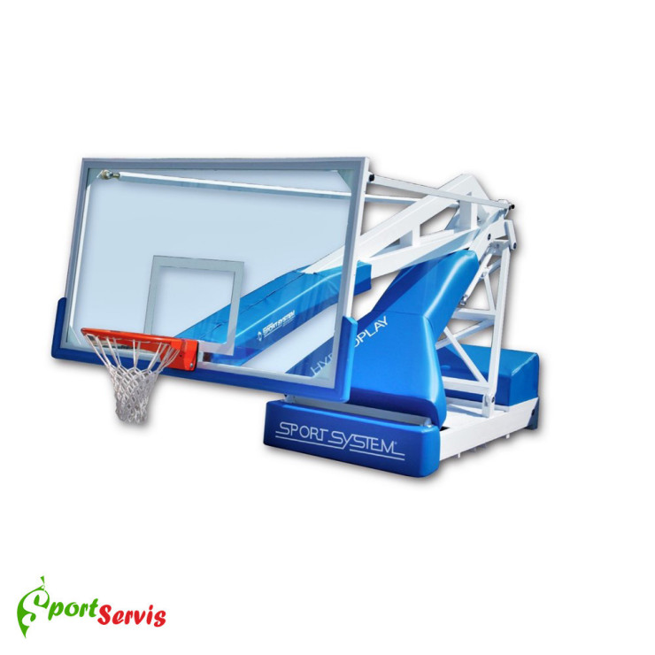 Basketbal backstop HYDRO, portable with projection 325cm, fiba