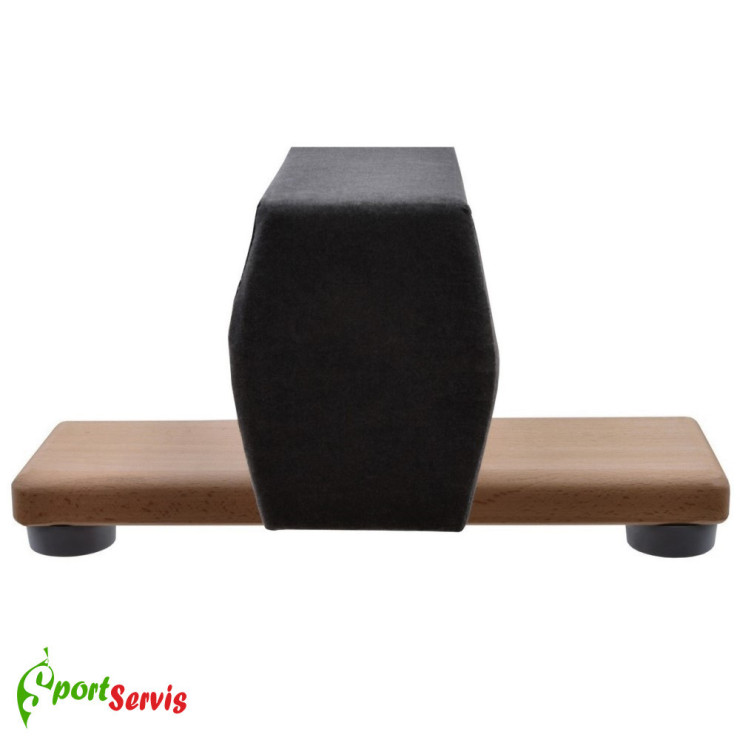 Gymnastic balance beam with length 3m, low with antyslip cover