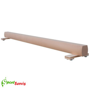 Gymnastic balance beam with length 3m, low with antyslip cover 2