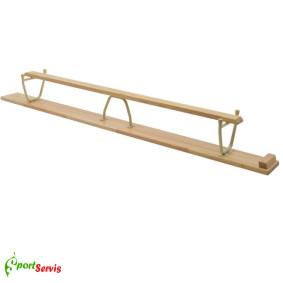 Gymnastic bench, length 2m with steel legs - sportserwis.pl 2