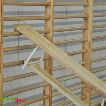 Ławeczka gimnastyczna o długości 4m, nogi metalowe - sportserwis.pl