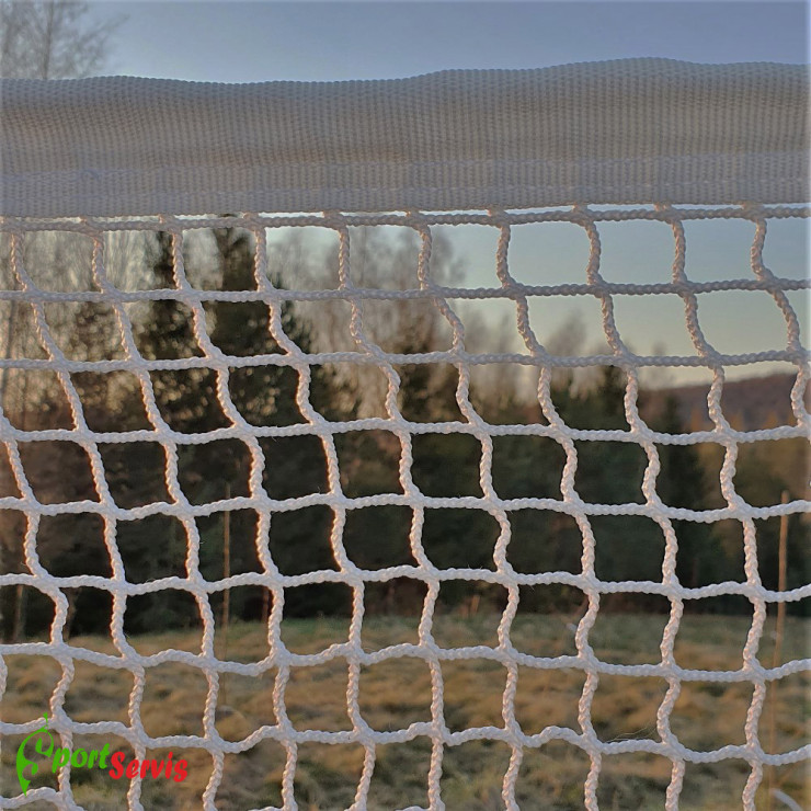 The badminton net, white training