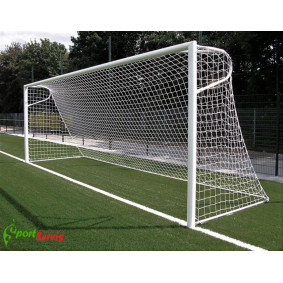 Siatka do bramki do piłki nożnej 7,32x2,44m, grubość 4mm, głębokość 2x2m