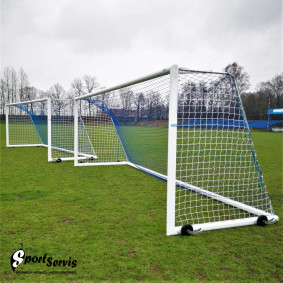 Bramka do piłki nożnej, aluminiowa 5x2m, przejezdna 2