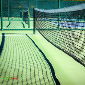 Net to the tennis, black, competition