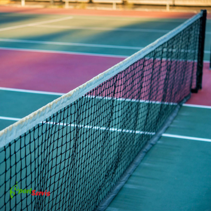Net to the tennis, black, professional and competition