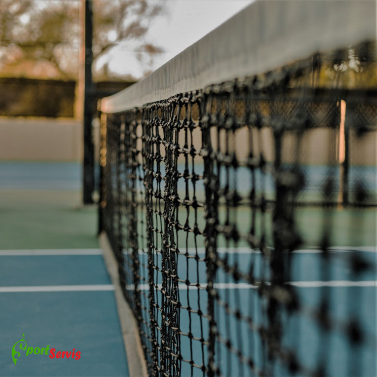 Net to the tennis, black, professional and competition