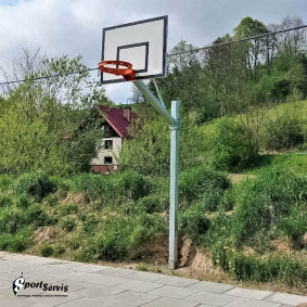 The basketball outdoor single construction, projection 1,2m to backboard 90x120cm 2