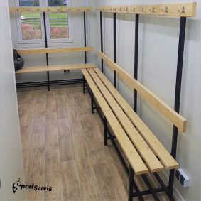 Cloakroom Bench with Hooks | School & Locker Room Furniture