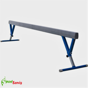 Professional balance beam lenght 5m,  with height adjustment 80-120cm 2