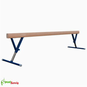 Professional balance beam 3m, with height adjustment 80-120cm 2
